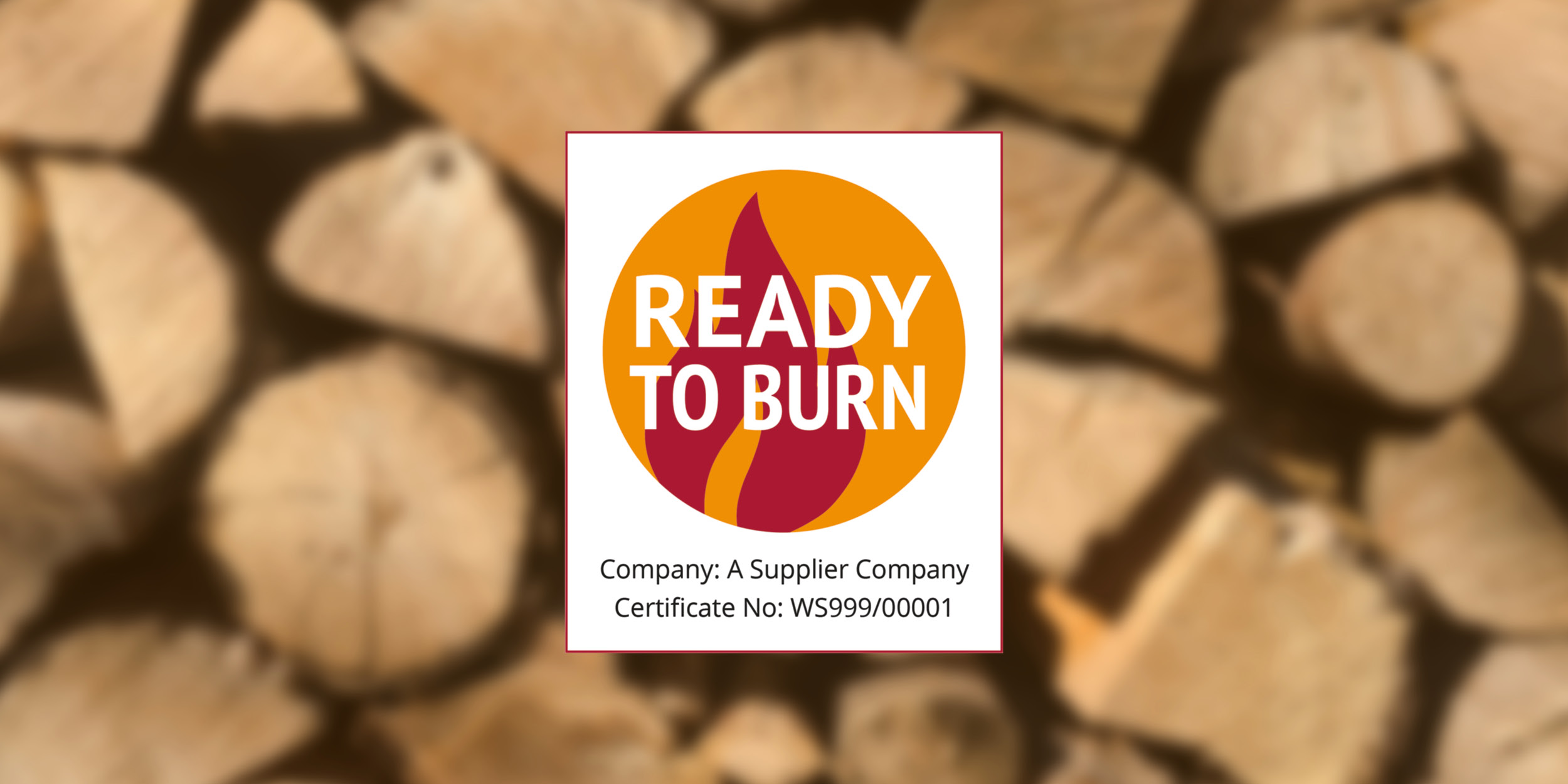 Ready to Burn Certification Mark woodfuel